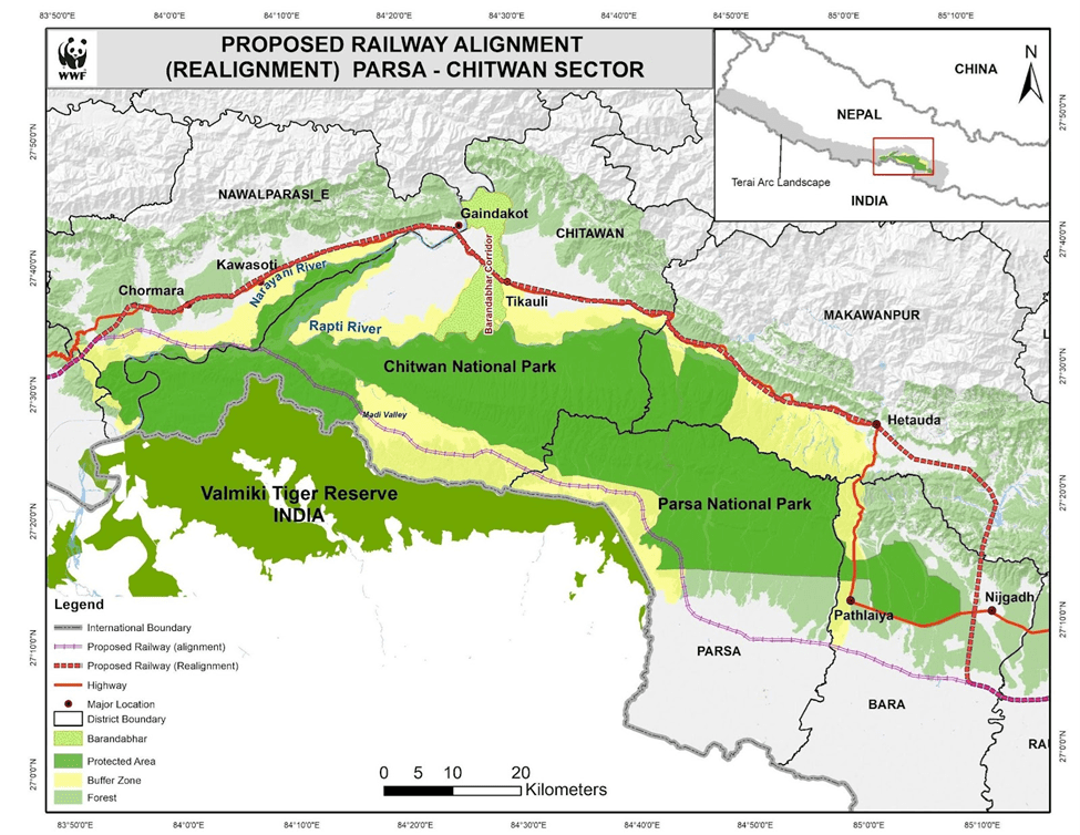 Chitwan Map 
