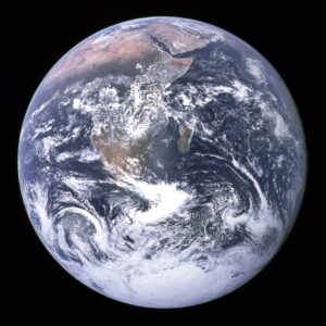 Iconic Blue Marble Earth Photo Apollo 17