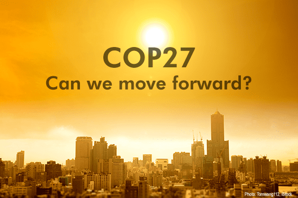 COP27 Can we move forward? | Photo credit: Tomwang112, iStock