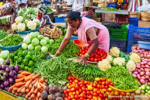 Fruits and Vegetable Market in India | Photo credit: saiko3p, AdobeStock