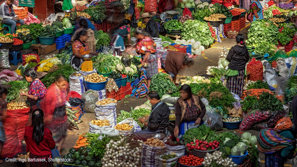 Guatemala Market | Credit: Ingo Bartussek, Shutterstock