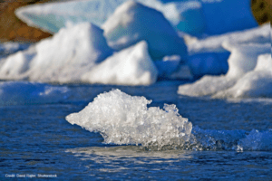 Ice crystals from Mendenhall Glacier | Credit: David Rajter, Shutterstock