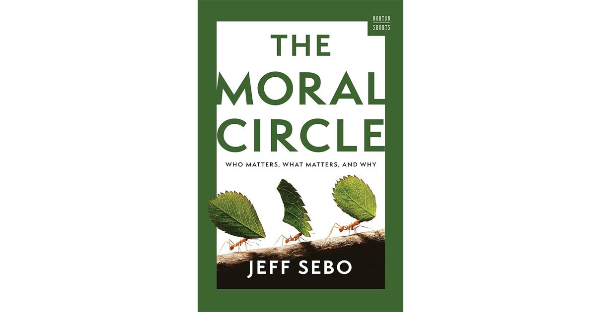 Book cover of The Moral Circle