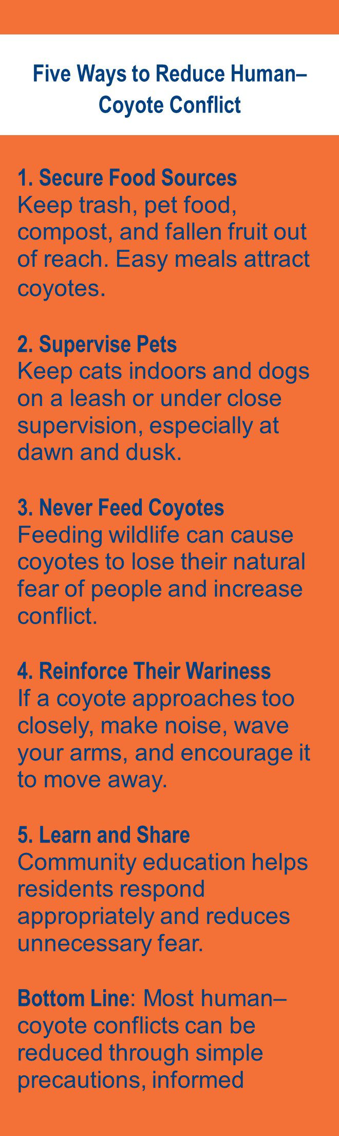 Living with Coyotes
